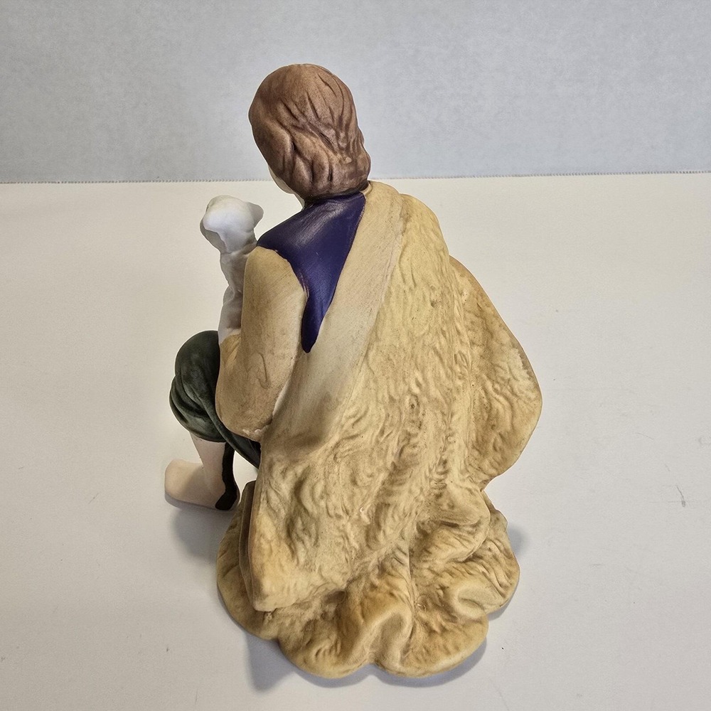 Nativity Set Porcelain Joseph Figure Vintage Christmas 3.5"‎ Tall Replacement - Picture 4 of 8